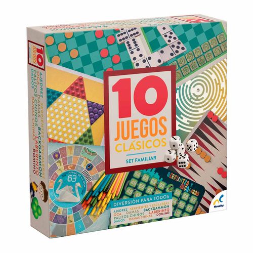 Set Multijuegos De Mesa Clásicos Novelty Multicolor JCA-865