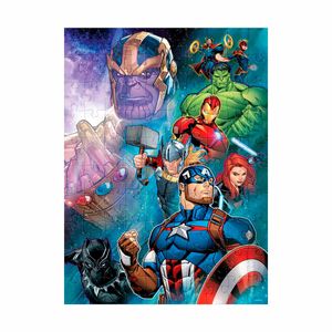 Rompecabezas de Avengers con 100 piezas Novelty multicolor jca-985