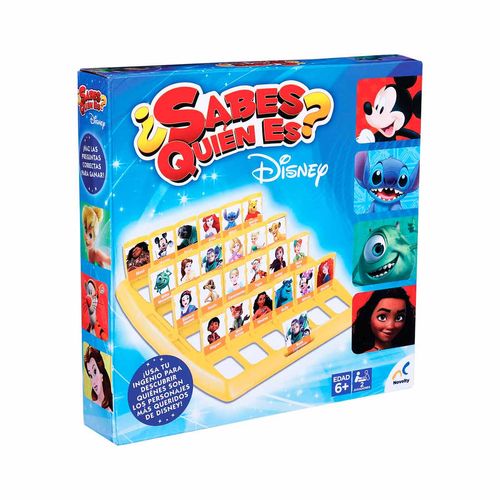 Juego De Mesa Sabes Quien Es Disney Novelty Multicolor JCA-3573