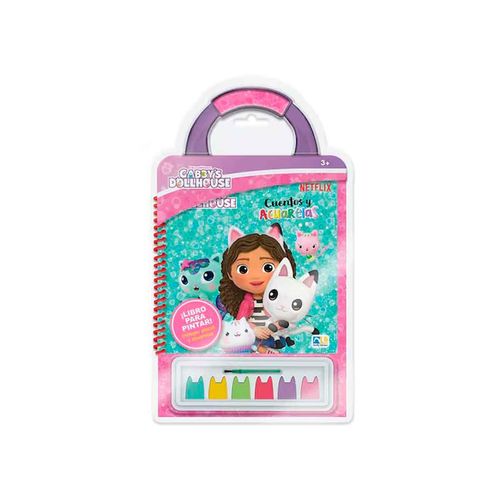 Libro De Cuentos Y Acuarelas De Gabbys Dollhous Novelty Multicolor KNO-4135