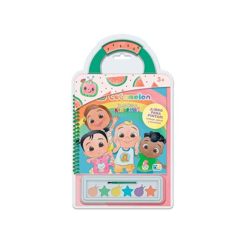 Libro De Cuentos Y Acuarelas De Cocomelon Novelty Multicolor KNO-4136