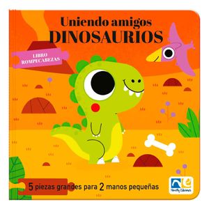 Libro interactivo uniendo amigos dinosaurios Novelty multicolor kno-4147