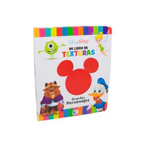 Libro interactivo grandes personajes de Disney Novelty multicolor kno-4329