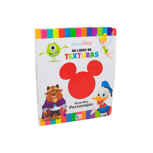 Libro Interactivo Grandes Personajes De Disney Novelty Multicolor KNO-4329