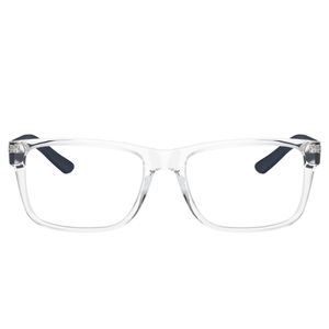Lentes oftálmicos para caballero Armani Exchange square shiny crystal 0ax3016 53