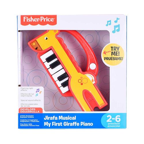 Muñeco Fisher Price Jirafa Musical 791Udfp020G