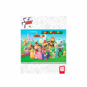Rompecabezas de mushroom kingdom Super Mario multicolor pz005-735