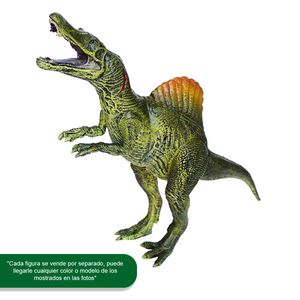 Figura de dinosaurio Dinomania multicolor espinosaurio