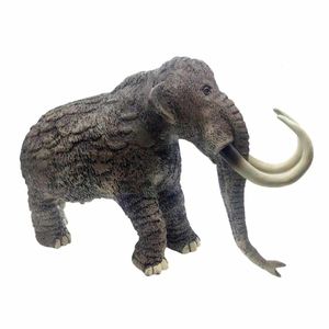 Figura realista mediano Dinomania multicolor mamut