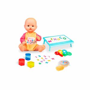 Muñeco Con Mesa Iluminada Smart School Nenuco Multicolor NFN97000