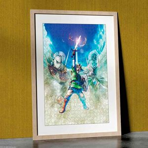 Rompecabezas skyward sword Zelda multicolor pz005-736