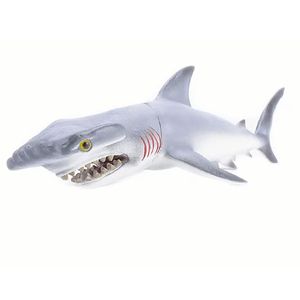 Figura realista Dinomania multicolor tiburon