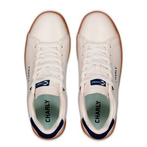 Tenis Choclo Para Caballero Charly Blanco 1087042010