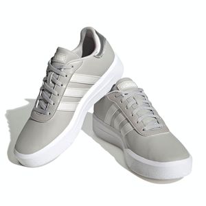 Tenis casual para dama Adidas gris id1970