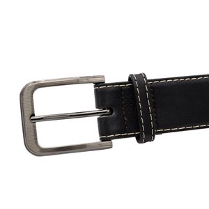 Cinturón Casual Para Caballero Cabo Rojo Negro 1010
