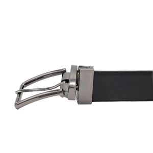Cinturón Reversible Para Caballero Cabo Rojo Negro Café 1004