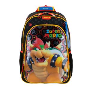 Mochila mario bros Chenson negro mb66317-3