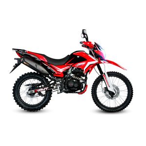 Motocicleta doble propósito BDS rojo stark 250 CC 2025