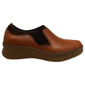 Zapato Confort Para Dama Lobo Solo Café 4982
