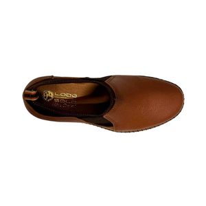 Zapato Confort Para Dama Lobo Solo Café 4982