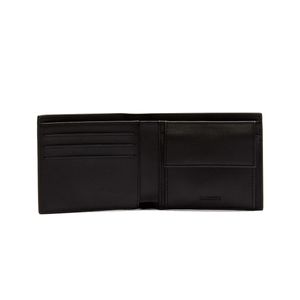 Cartera sencilla para caballero Lacoste negro NH1112FG