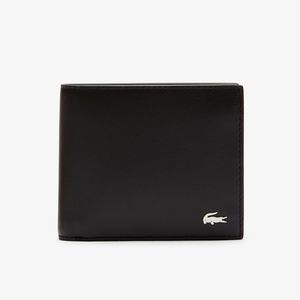 Cartera sencilla para caballero Lacoste negro NH1112FG