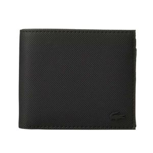Cartera sencilla para caballero Lacoste negro NH4421HC