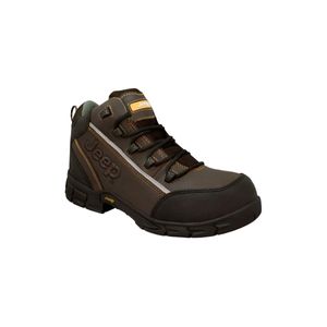 Bota de trabajo para caballero Jeep café 5101