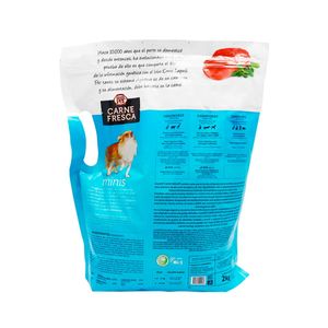 Alimento para perro raza mini Carne Fresca con 2kg