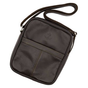 Estuche de viaje para caballero Cabo Rojo café 9490