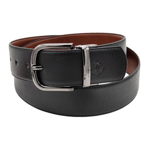 Cinturón reversible para caballero Cabo Rojo negro 1002