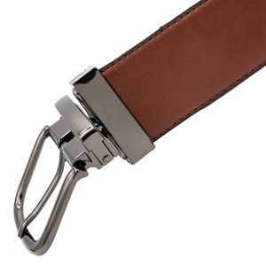 Cinturón reversible para caballero Cabo Rojo negro 1002