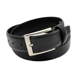 Cinturón casual para caballero Cabo Rojo negro MDLM
