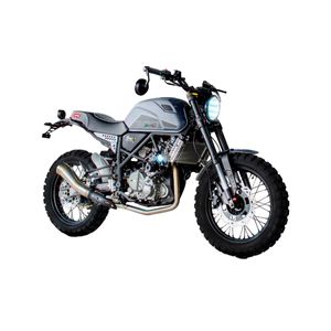 Motocicleta cafe racer Mb gris hornet 300 CC 2025