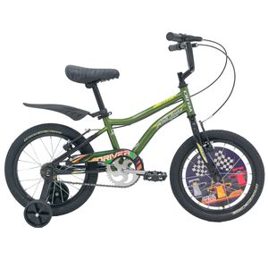 Bicicleta Infantil Veloci r16 acero1v verde racing