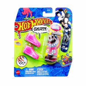 Patineta para dedos con tenis sorpresa Hot Wheels multicolor hgt46