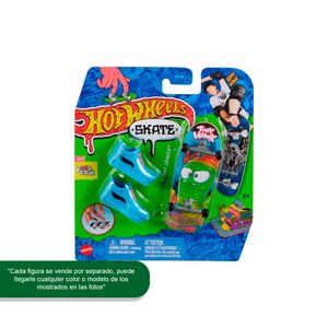 Patineta para dedos con tenis sorpresa Hot Wheels multicolor hgt46