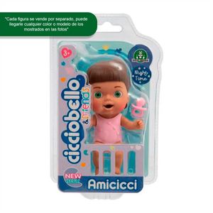 Figura con ropita de noche Amicicci multicolor cc032000