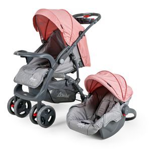 Carriola Dbebé travel system elite rosa