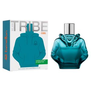 Perfume para caballero Benetton tribe cool 90 ml edt 65198940