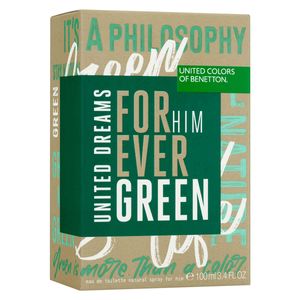 Perfume para caballero Benetton united dreams forever green100 ml edt 65201914