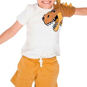 Conjunto casual para niño Choys café 8214