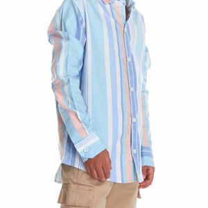 Camisa casual para joven Lyon turquesa 223348-802