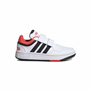 Tenis casual para niño Adidas blanco h03863