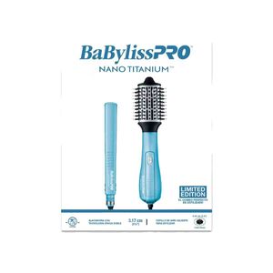 Alaciadora y Cepillo para el cabello Babyliss azul BNTPP67ES