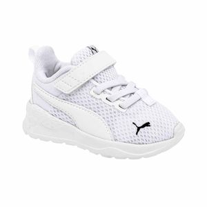 Tenis deportivo para niño Puma blanco 372010 02