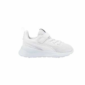 Tenis deportivo para niño Puma blanco 372010 02