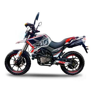 Motocicleta doble propósito MB rojo tekken 300 CC 2025