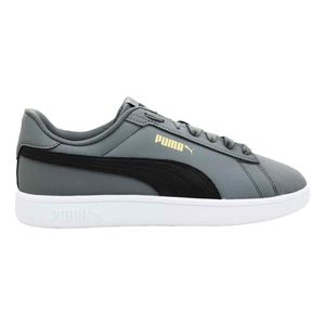 Tenis casual para caballero Puma gris 392336 02