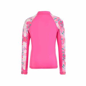 Playera para niña Fullsand blanco nawtg20